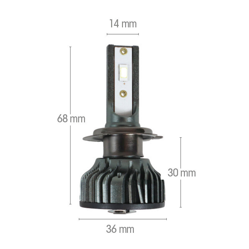 Ampoule LED H7 avec ballast externe
