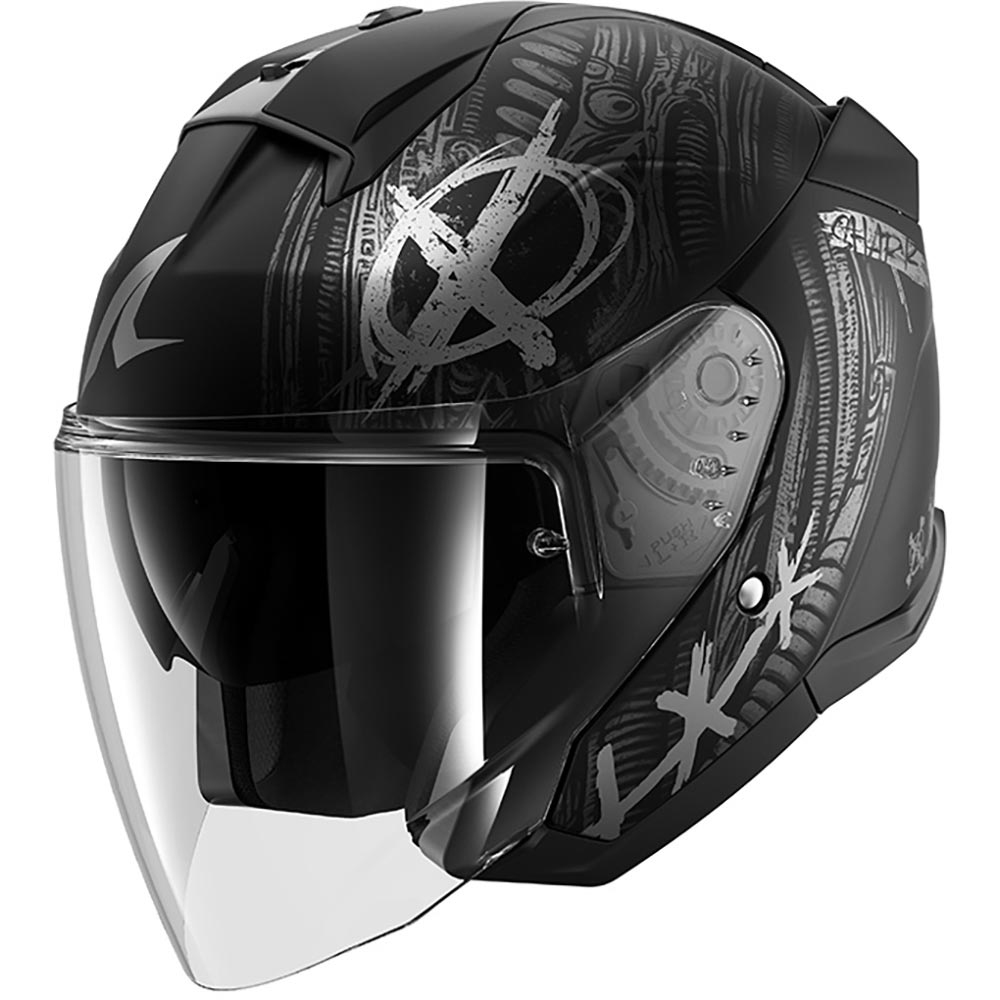 Casque Skwal Jet Shiever Mat
