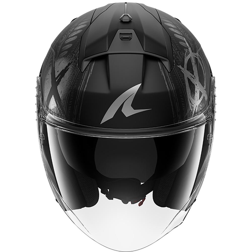 Casque Skwal Jet Shiever Mat
