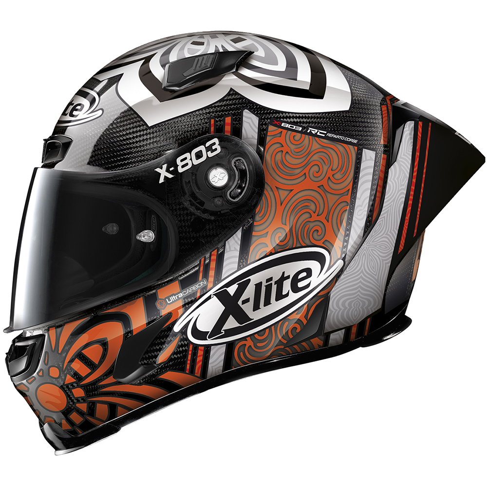 Casque X-803 RS Ultra Carbon Replica Arón Canet