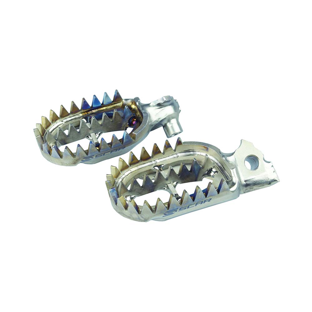 Repose-pieds titane gripper - S1516