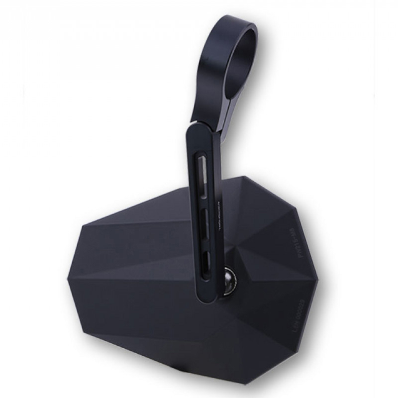 Rétroviseur Stealth-X5 Réversible - Fixation guidon