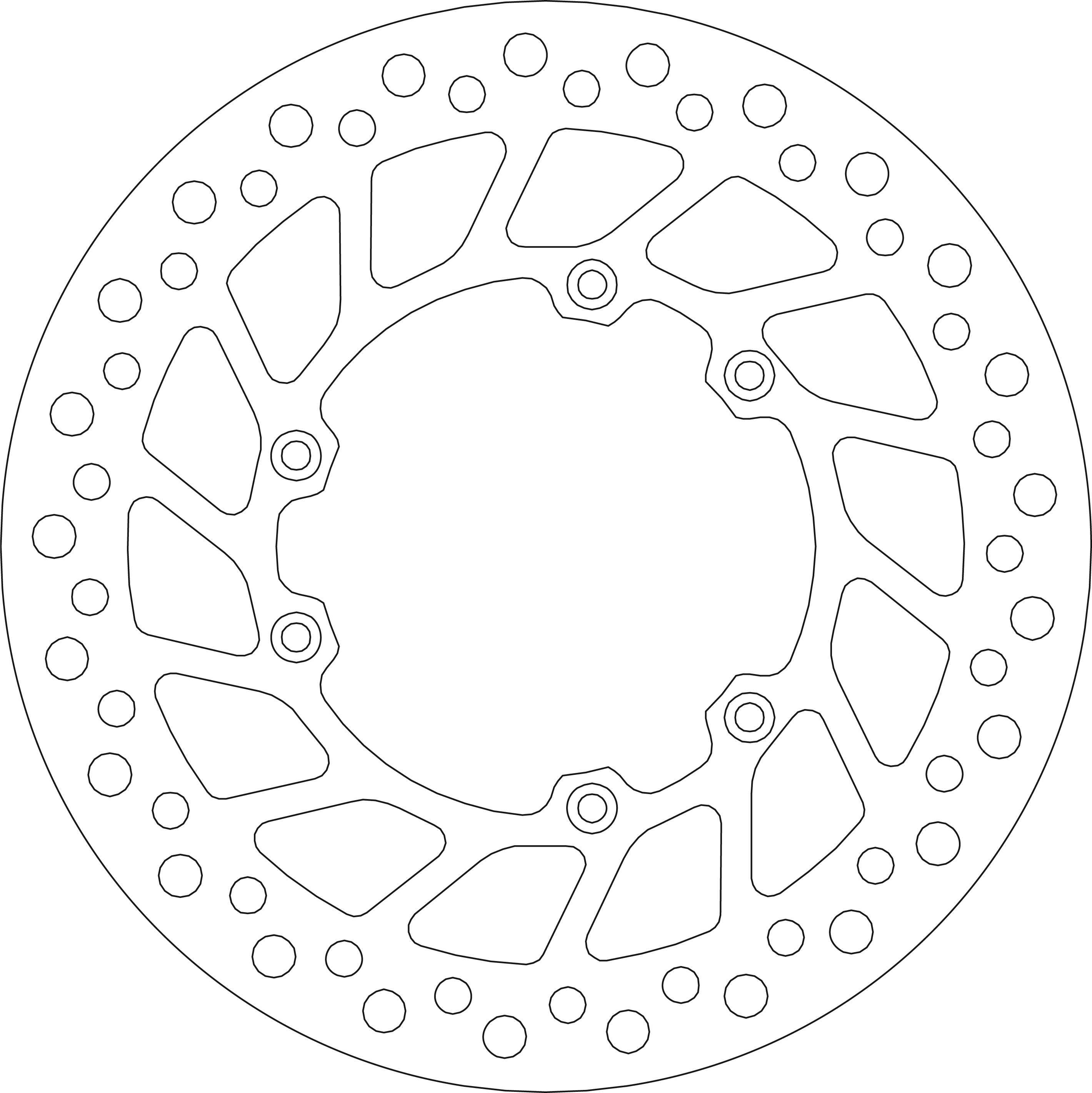 Disque de frein 5003