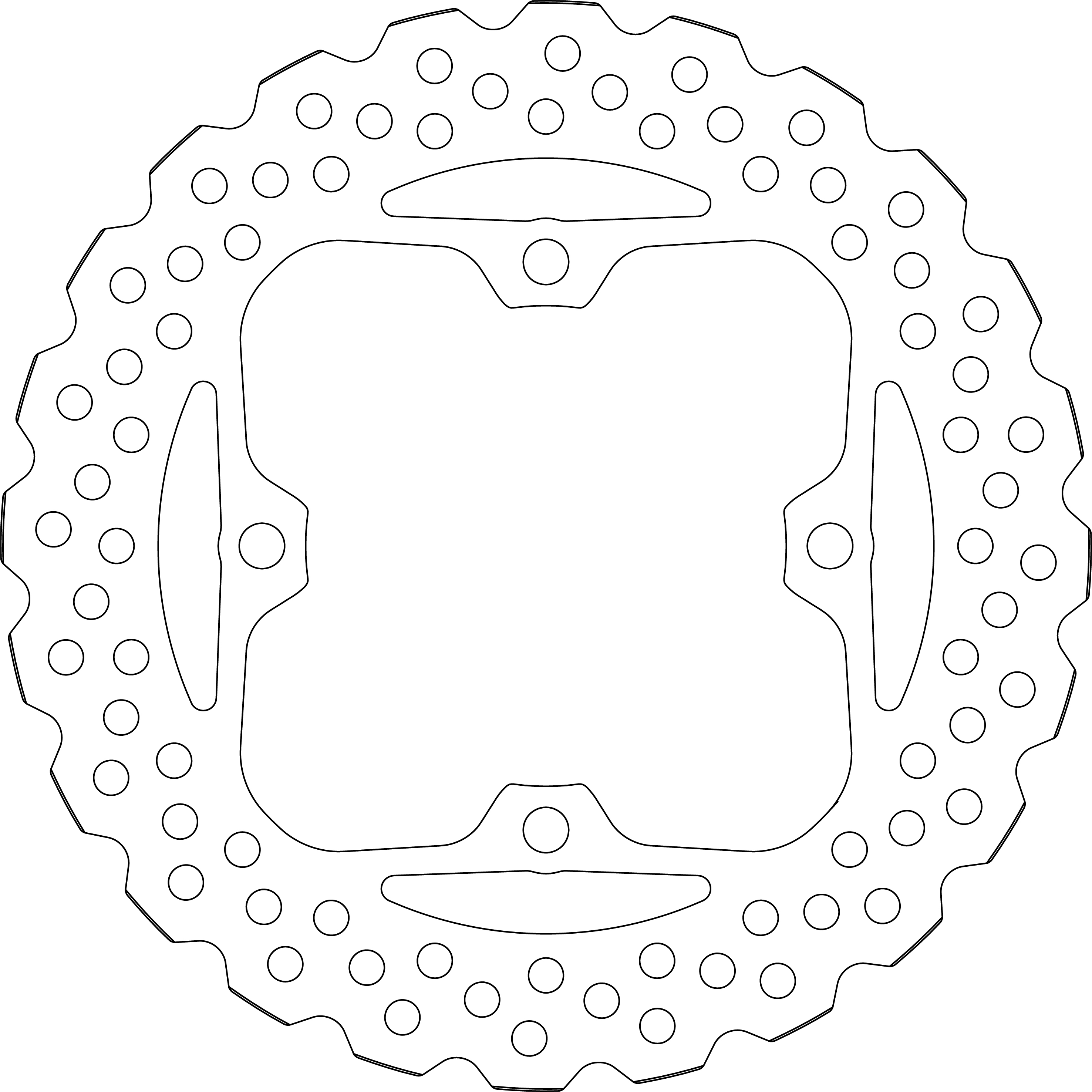 Disque de frein 5037