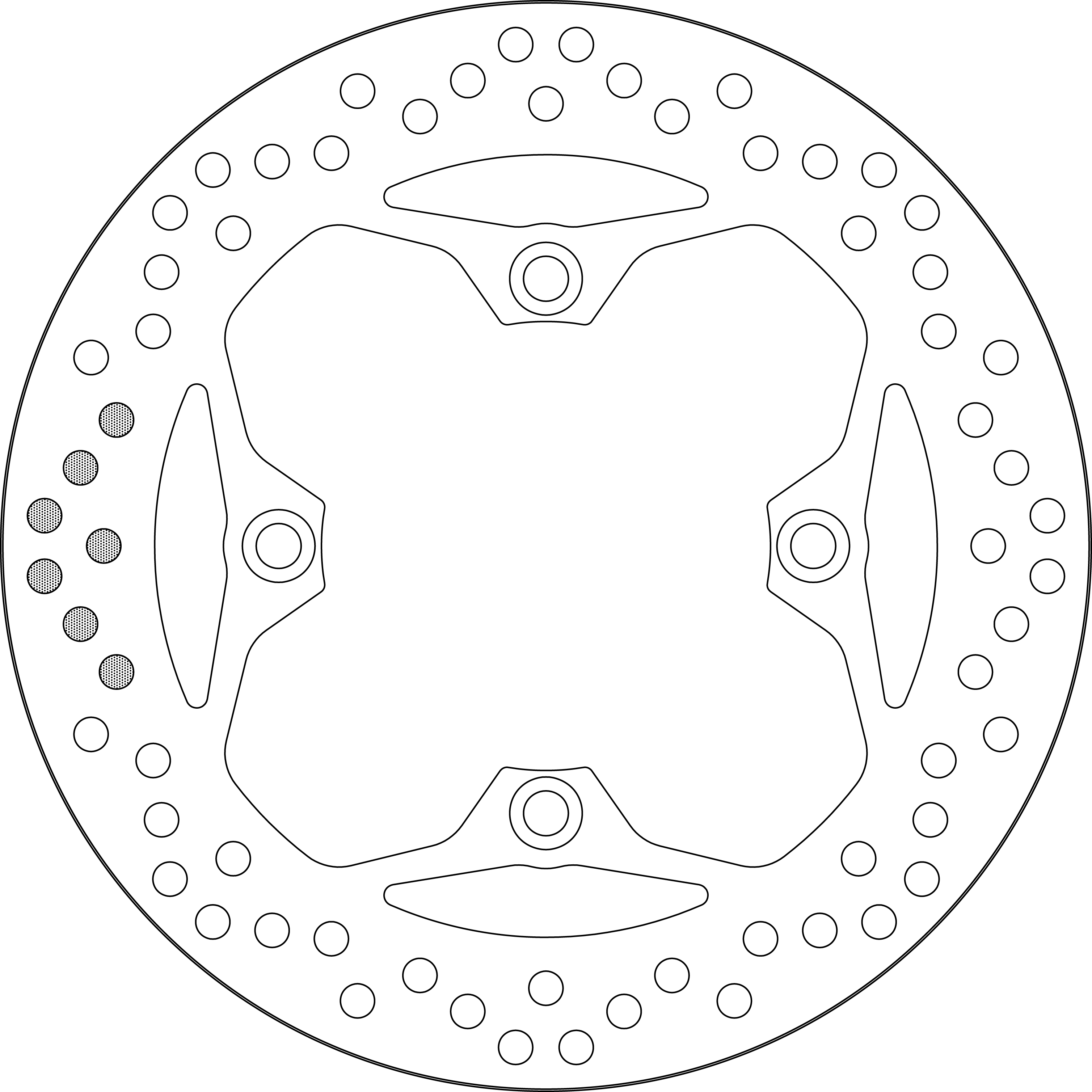 Disque de frein 5041