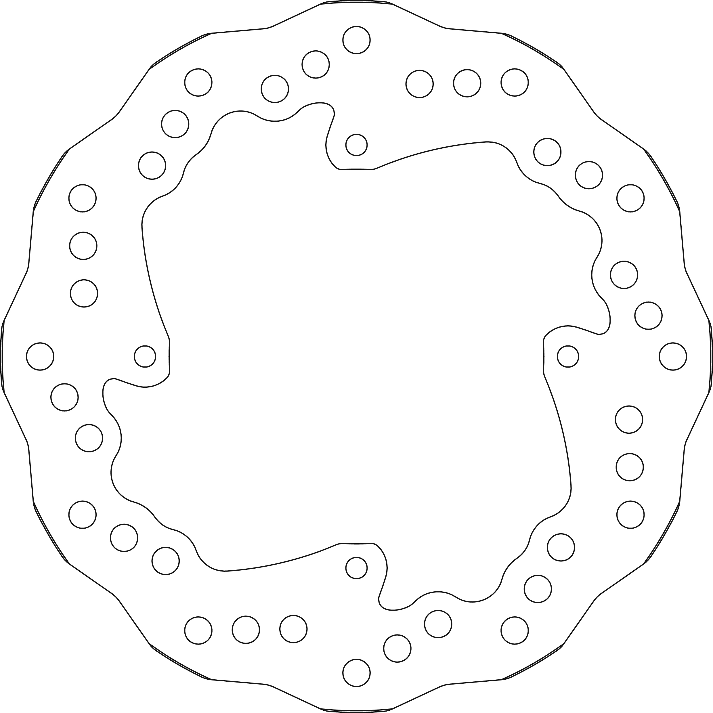 Disque de frein 5045