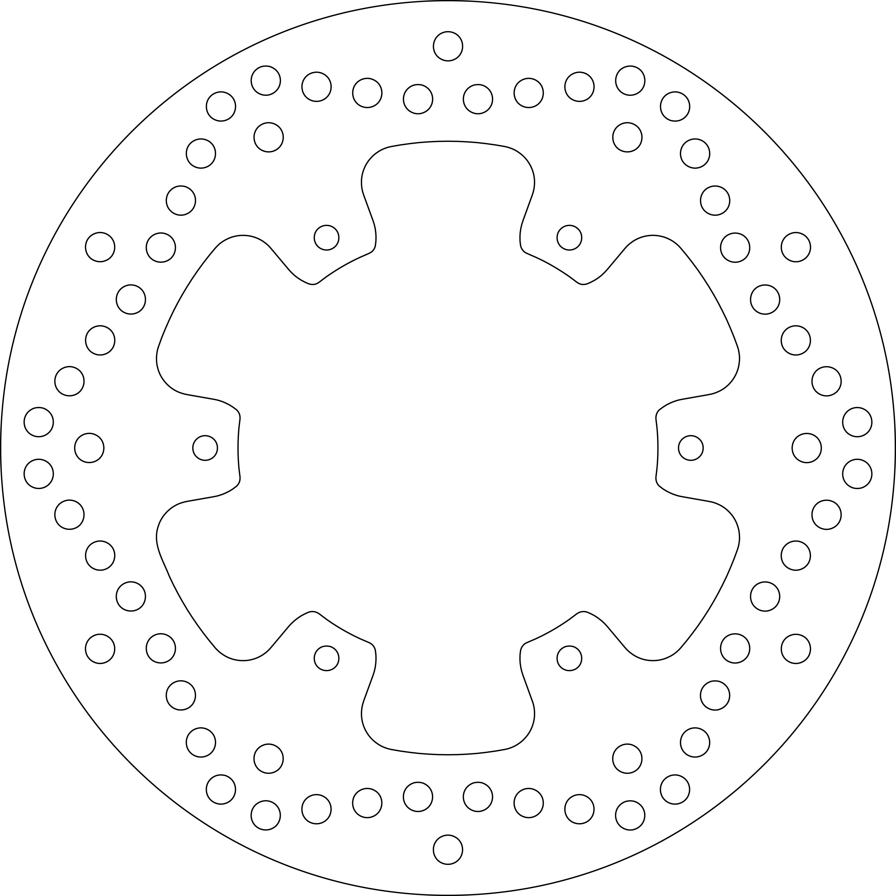 Disque de frein 5111
