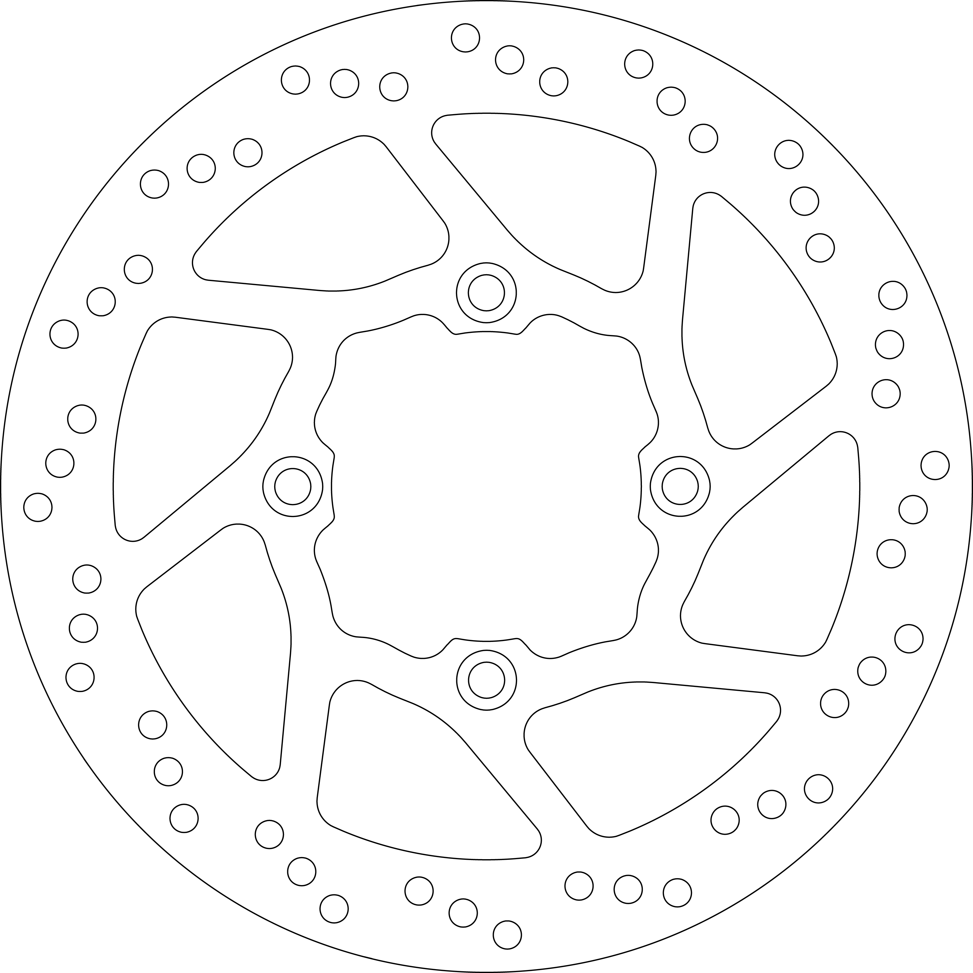 Disque de frein 5129