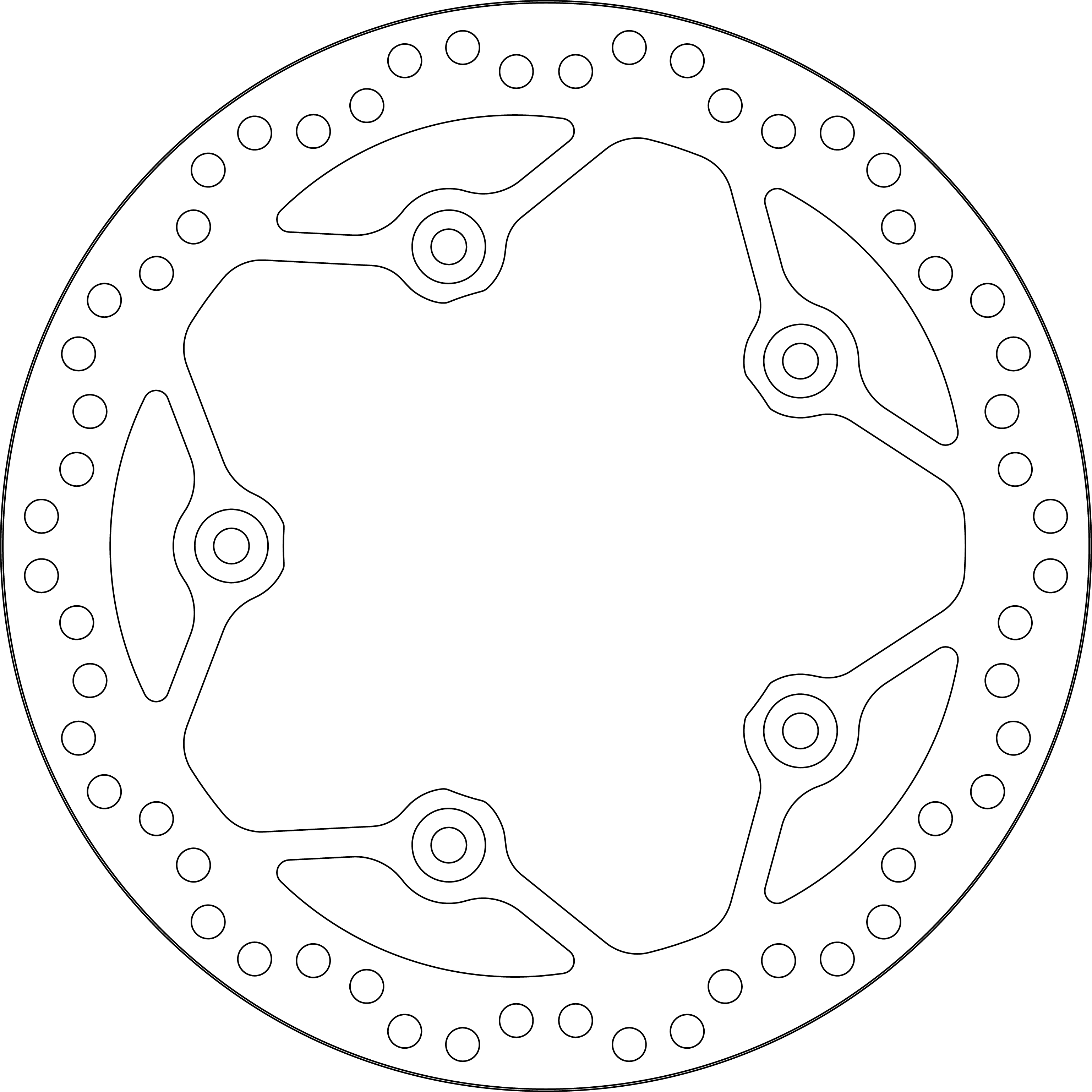 Disque de frein 5184