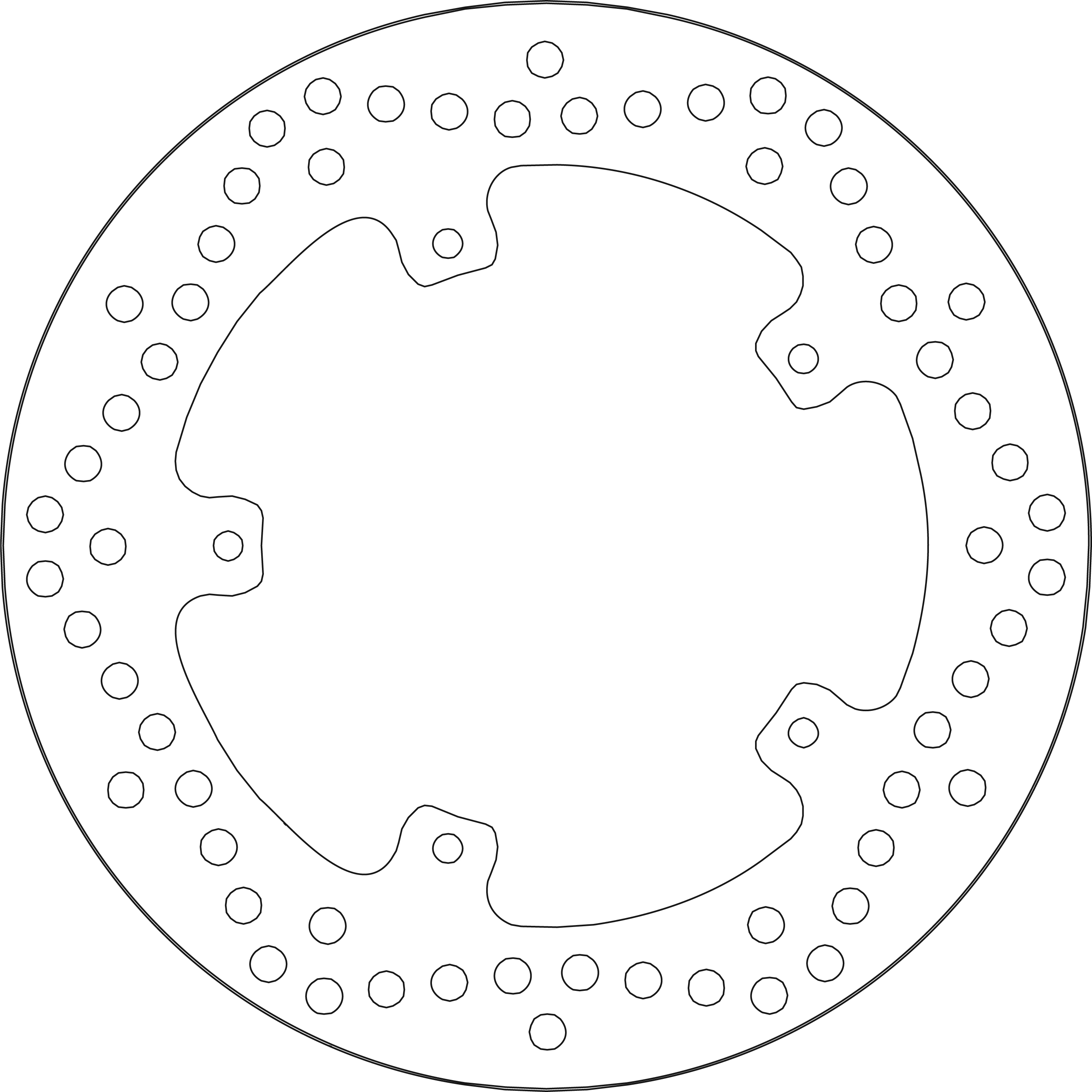 Disque de frein 5192