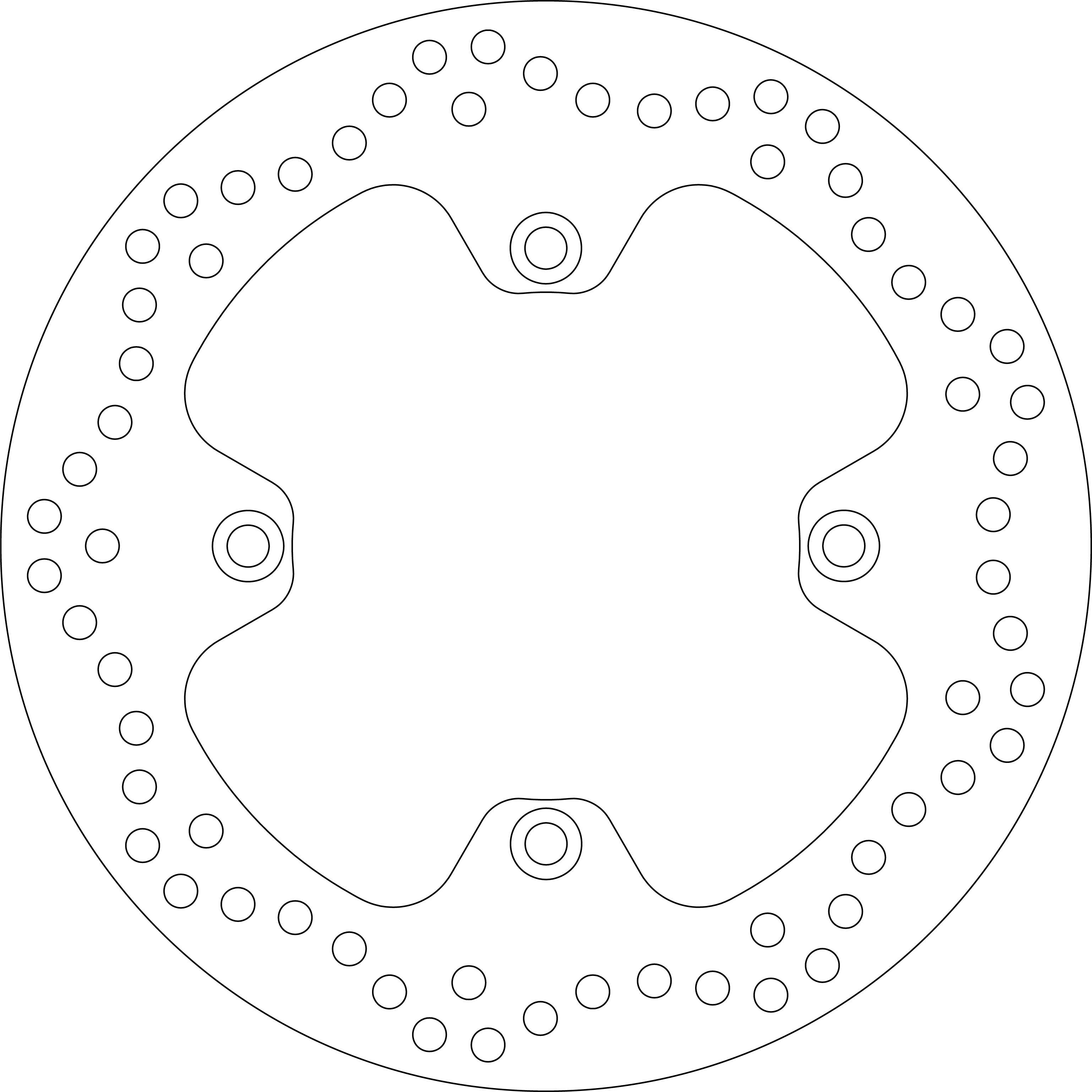Disque de frein 5204
