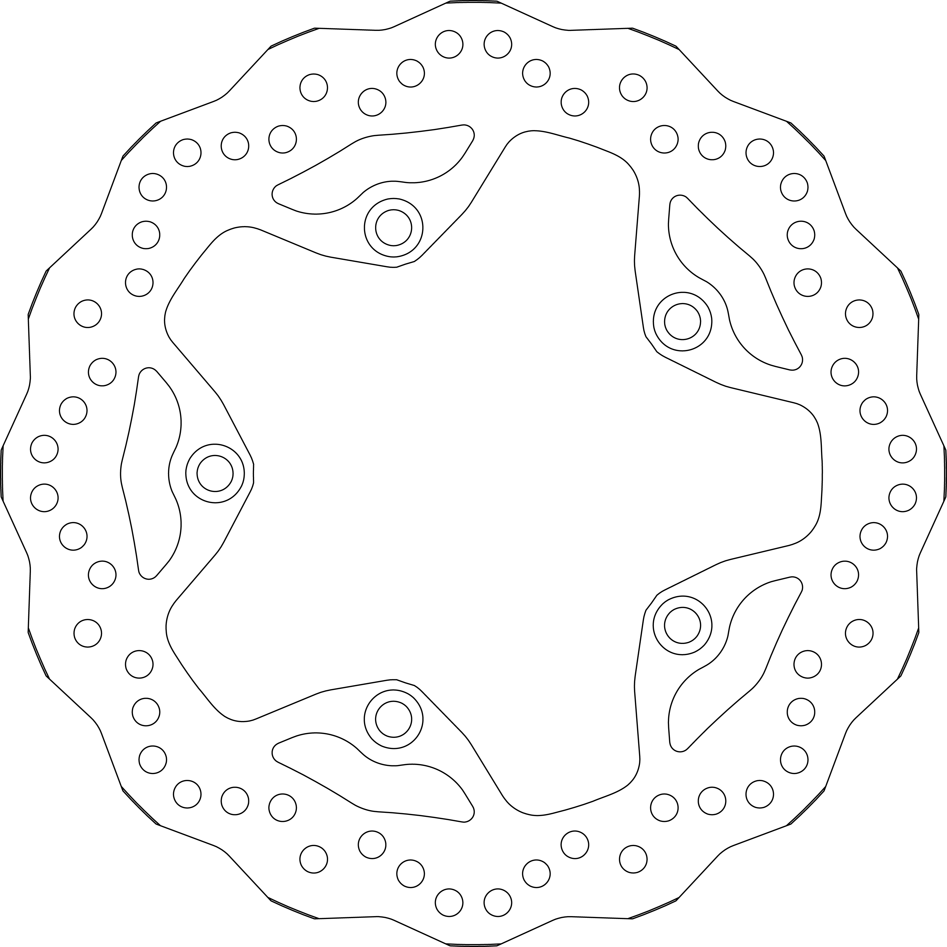 Disque de frein 5210