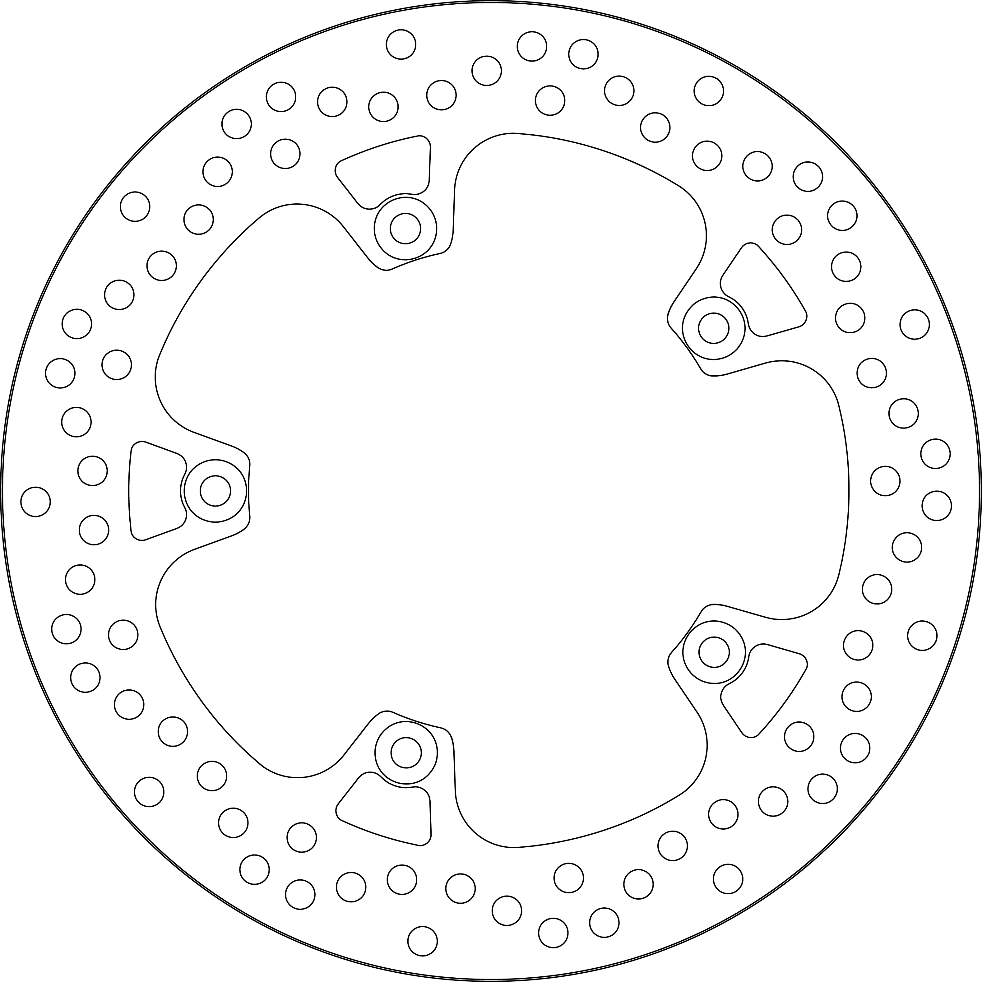 Disque de frein 5212