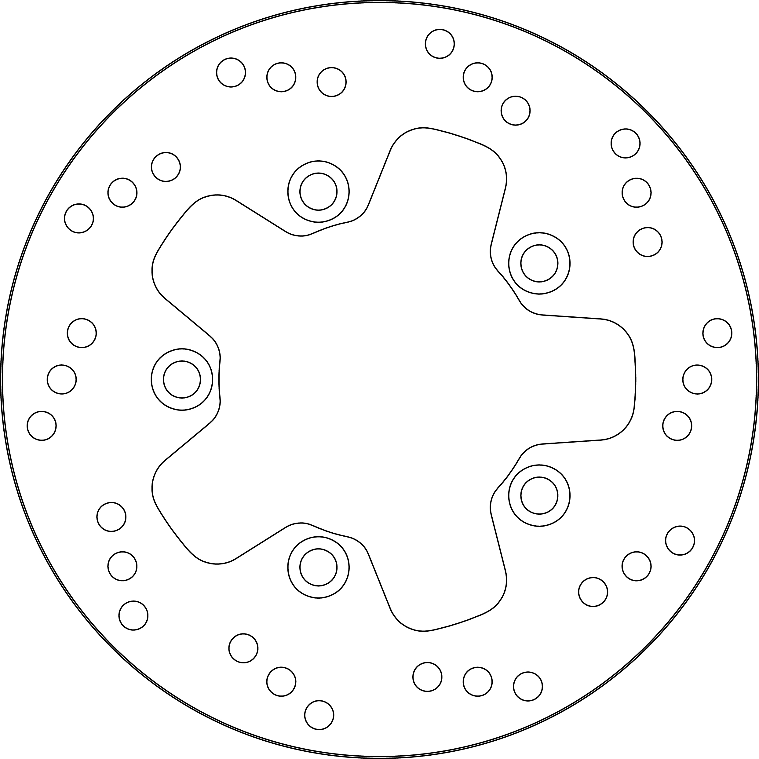Disque de frein 5229