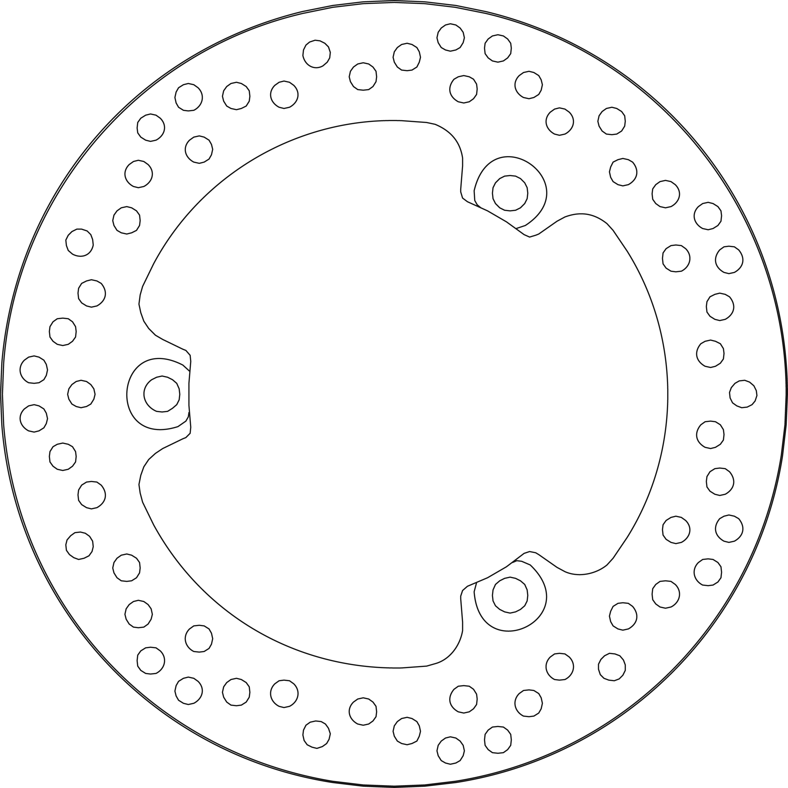 Disque de frein 5237