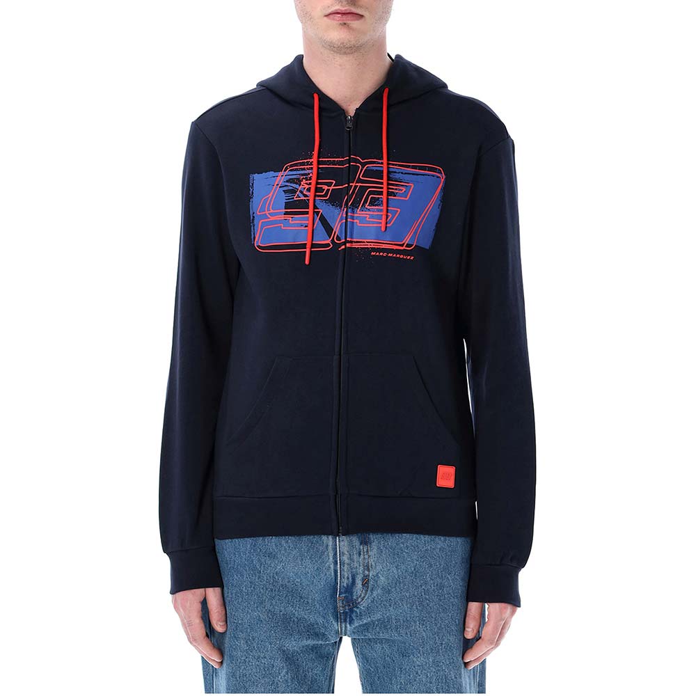 Sweat zippé à capuche 93 Shaded