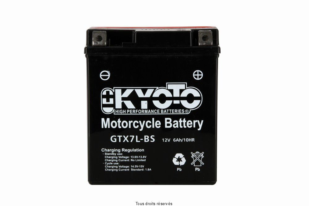 Batterie Ytx7l-bs- Ss Entr. Acide