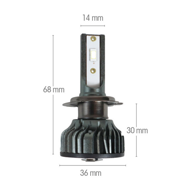 Ampoule LED H7 avec ballast externe