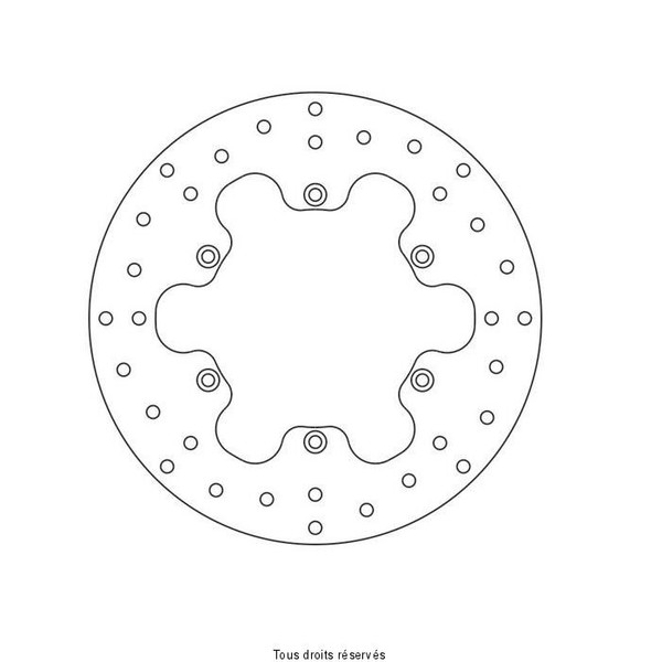 Disque de frein Yamaha DIS1215W