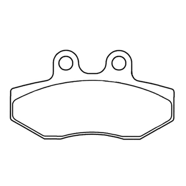 Plaquettes de frein Maxi Scooter métal fritté - 3069MSC
