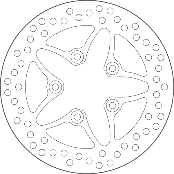 Disque de frein 5215