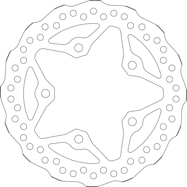 Disque de frein 5235