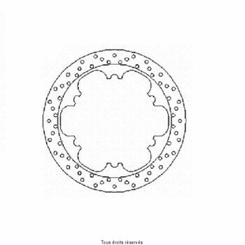 Disque de frein Kawasaki DIS1103 Sifam
