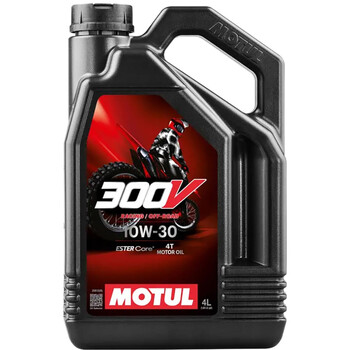 Huile 4T 300V Off Road Racing 10W30 Motul