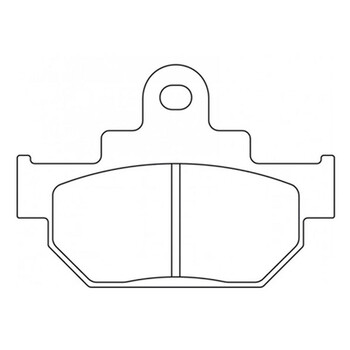Plaquettes de frein Route métal fritté - 2387S4 Cl brakes