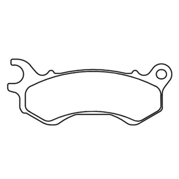 Plaquettes de frein Scooter métal fritté - 3102SC Cl brakes