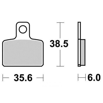 Plaquettes de frein S9003N Sifam