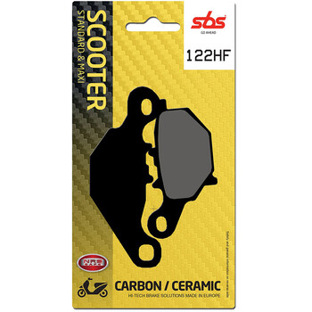 Plaquettes de frein 122 (702 HF) SBS