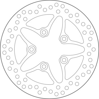 Disque de frein 5215 SBS