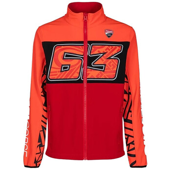 Veste zippée Bagnaia Red ducati